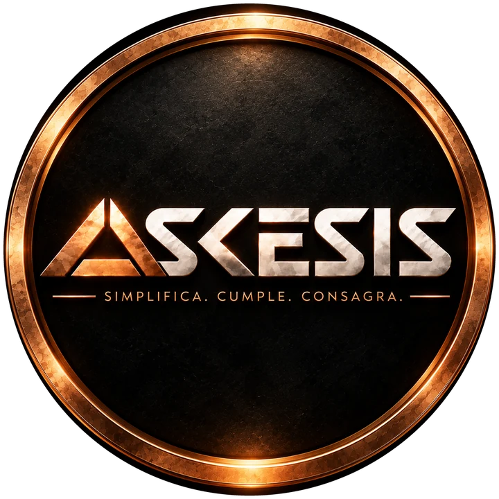 Logotipo del podcast Áskesis