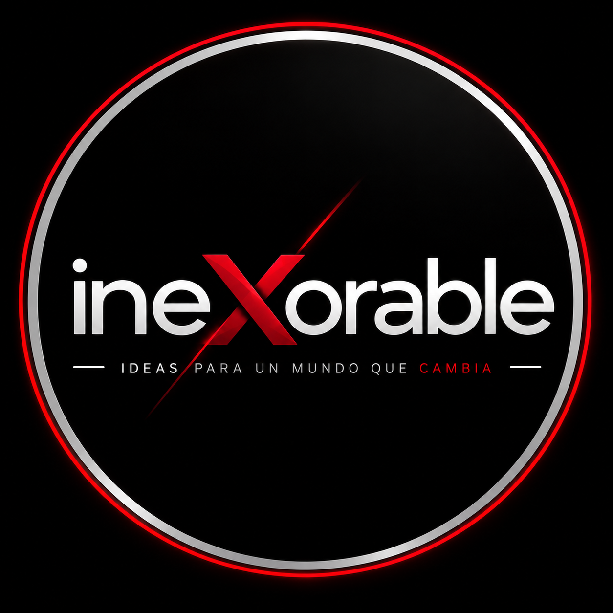 Logotipo del podcast ineXorable
